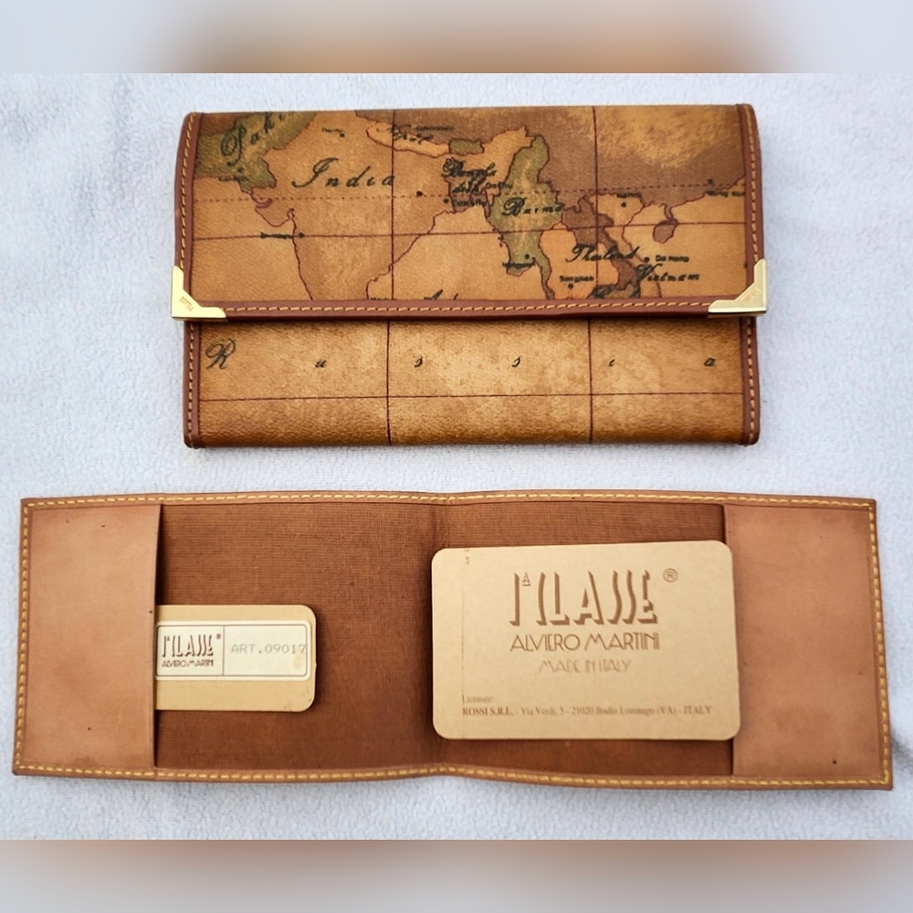 ALVIERO MARTINI PRIMA CLASSE leather wallet